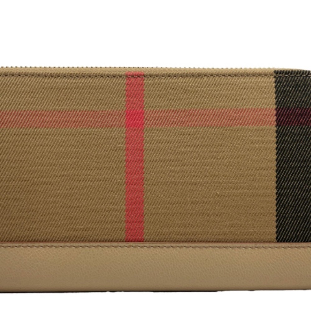 Burberry Plaid Wallet with Red and Black Accents - Picture 2 of 4